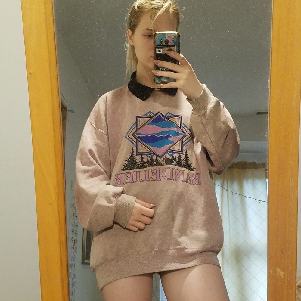 Vintage Collared Sweater